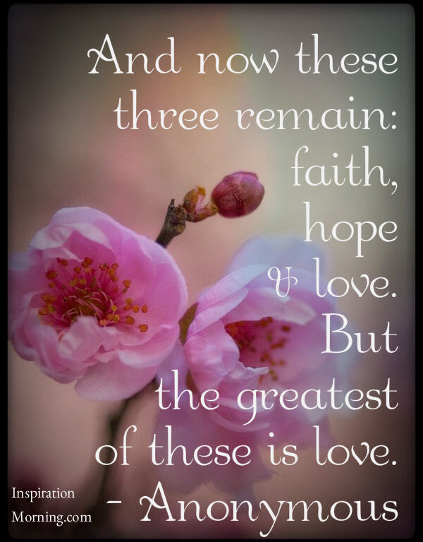 Morning Inspiration October 1, 2013