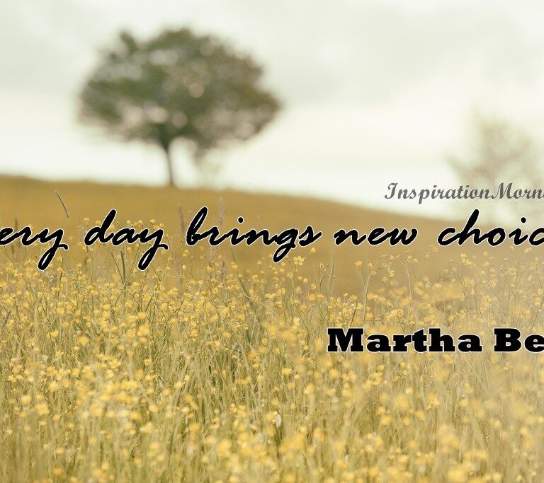 Morning Inspiration December 23, 2015