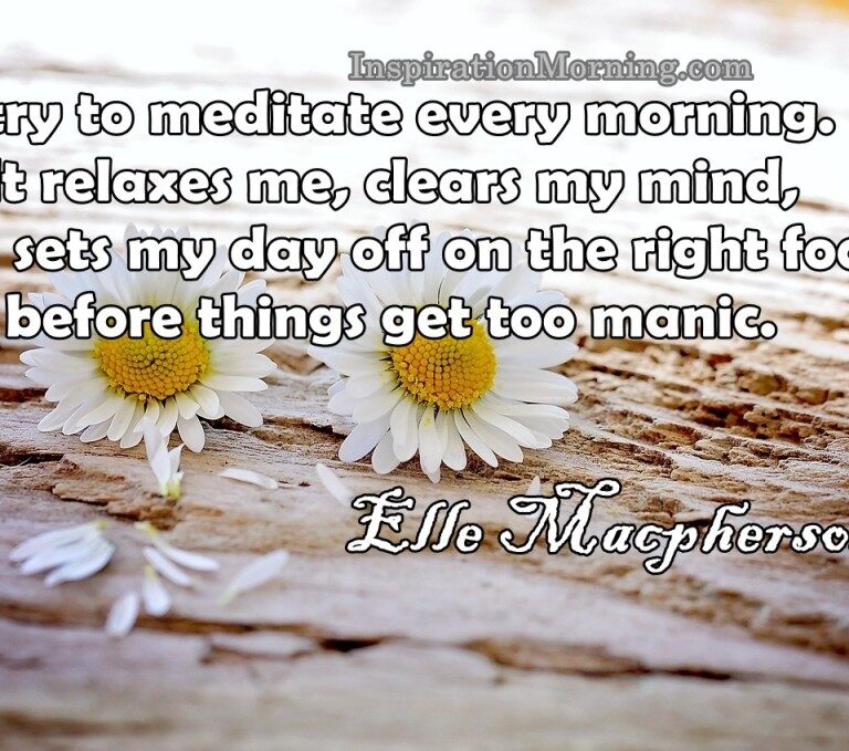 Morning Inspiration January 5, 2016