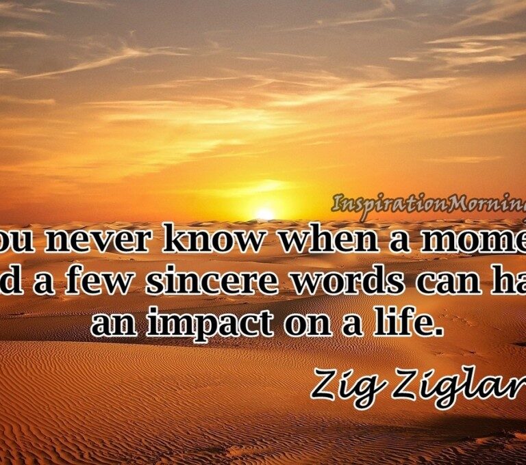 Morning Inspiration January 25, 2016