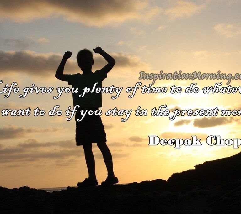 Morning Inspiration January 26, 2016