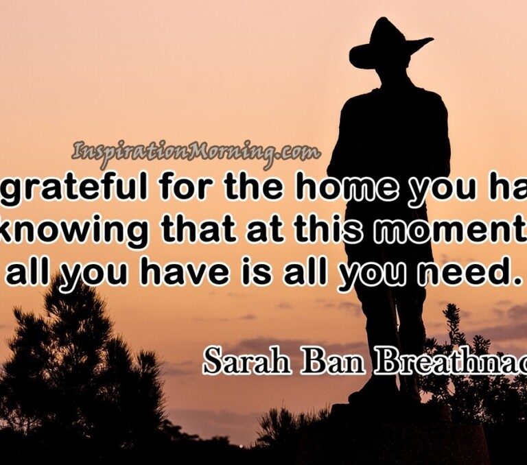 Morning Inspiration January 27, 2016