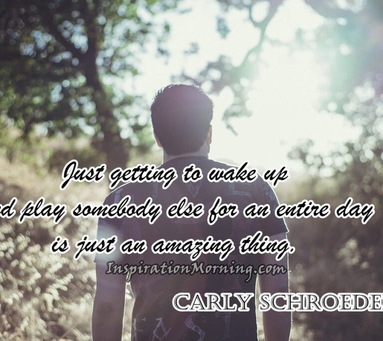 Morning Inspiration January 28, 2016