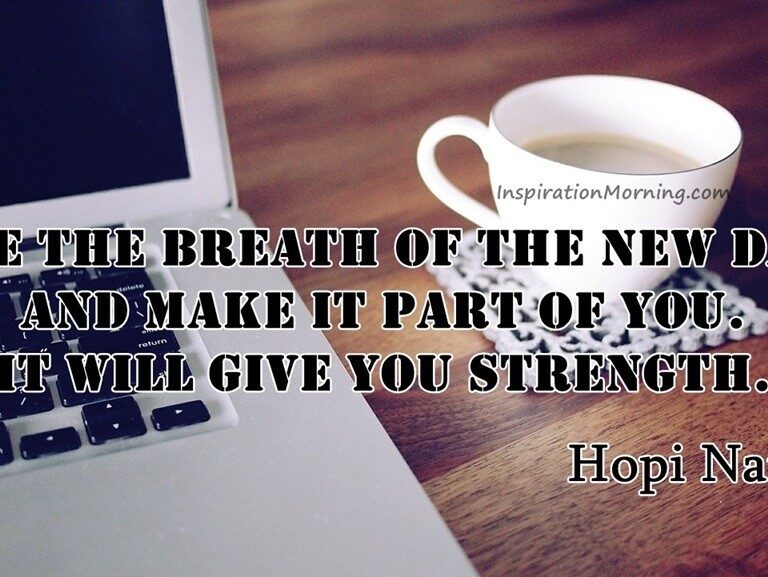 Morning Inspiration April 3, 2016