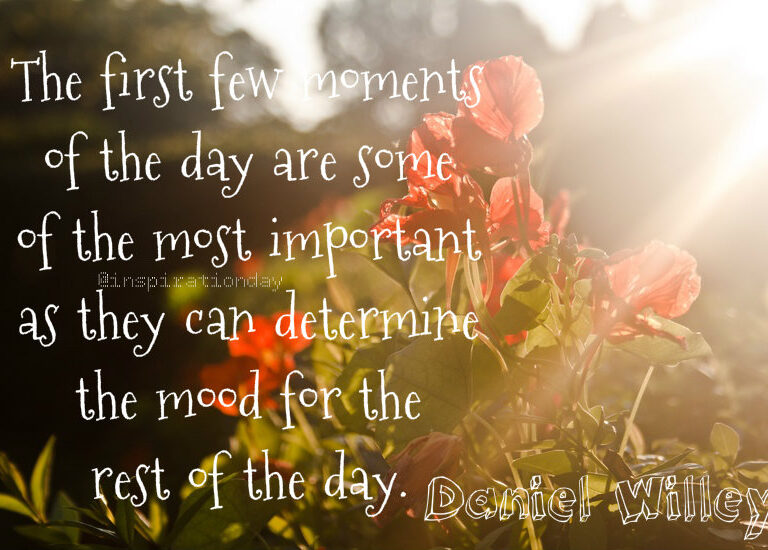 Morning Inspiration February 9, 2016