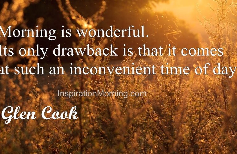 Morning Inspiration March 11, 2016