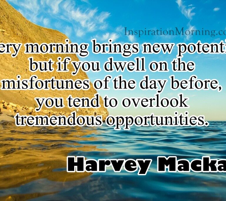 Morning Inspiration March 18, 2016