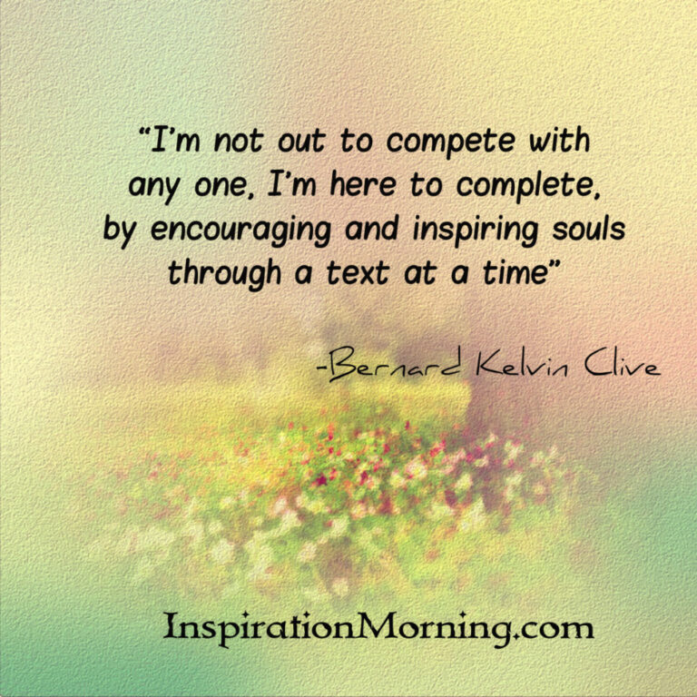 Morning Inspiration June 23, 2016