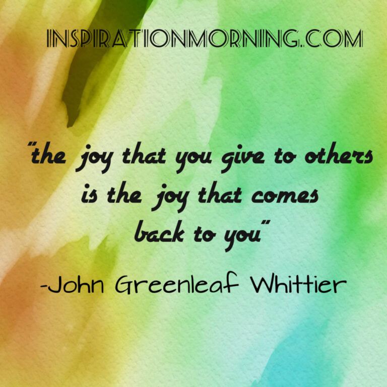 Morning Inspiration July 2, 2016