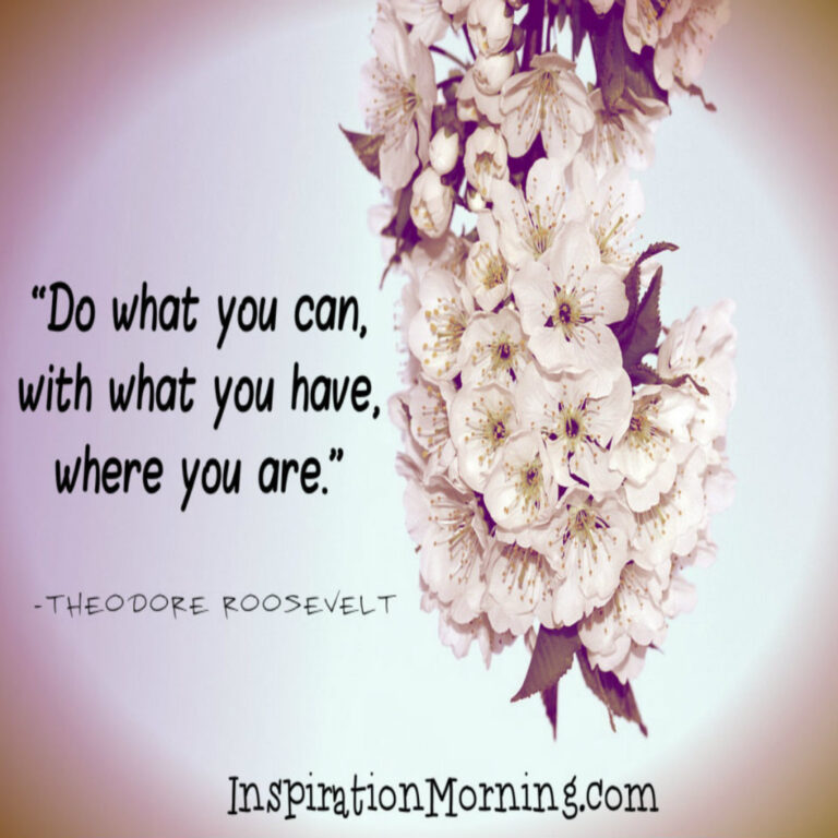 Morning Inspiration July 6, 2016