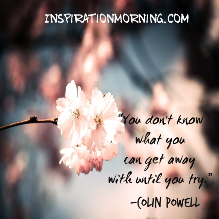 Morning Inspiration July 11, 2016