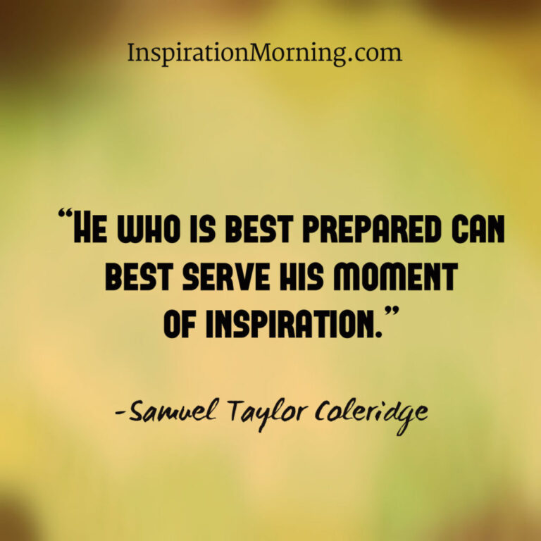 Morning Inspiration July 20, 2016