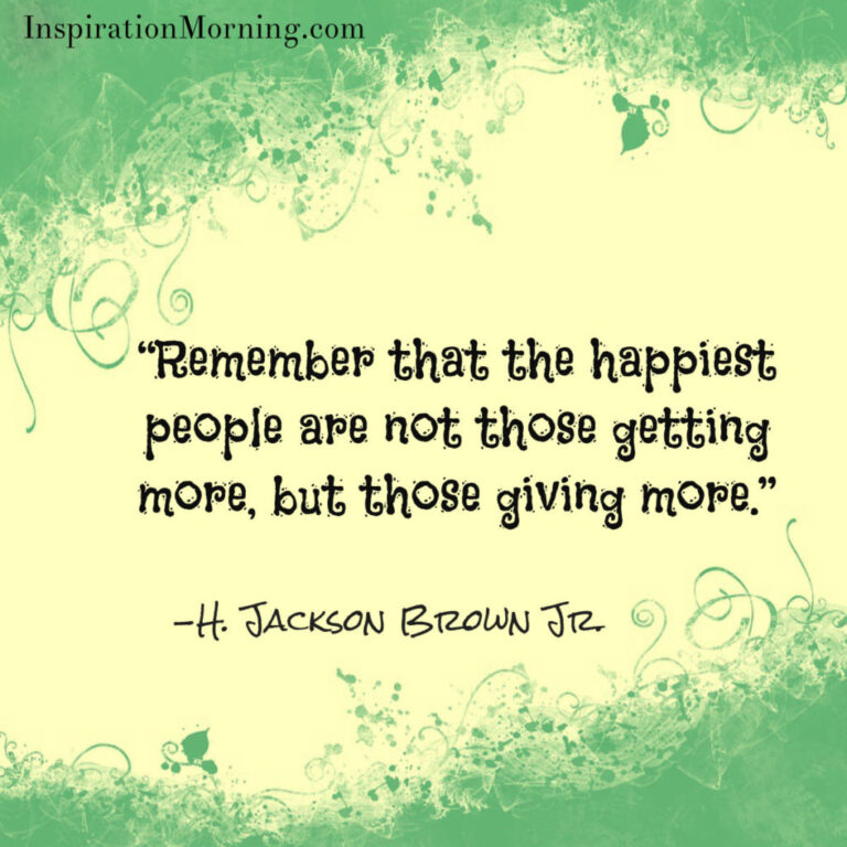 Morning Inspiration July 23, 2016