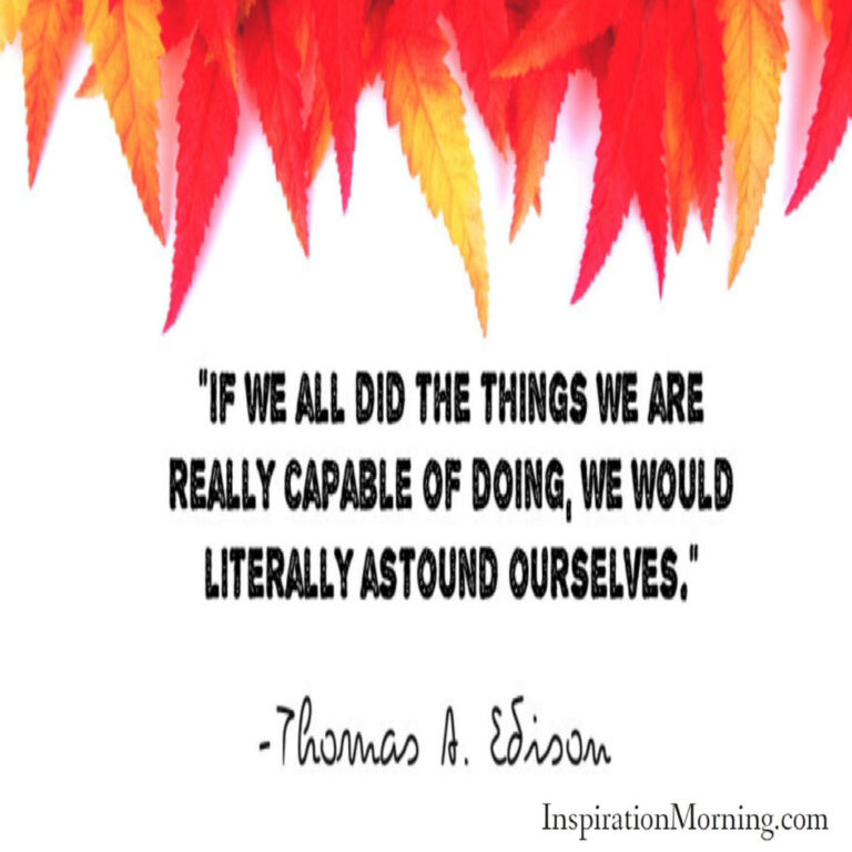 Morning Inspiration August 27, 2016
