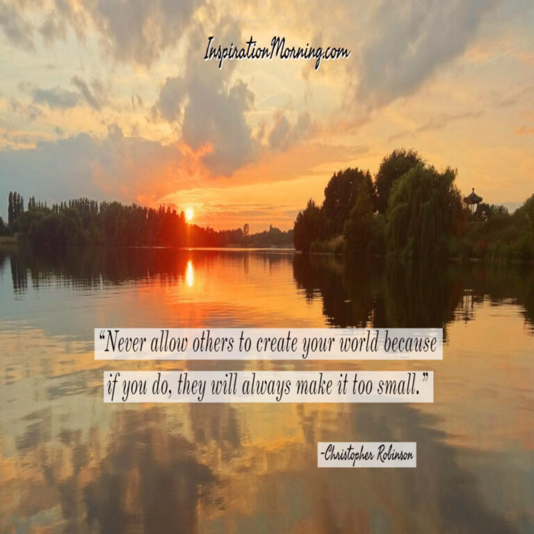 Morning Inspiration September 18, 2016
